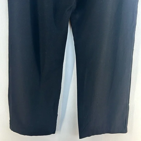 Eileen Fisher Pull On Wide Straight Leg Pants - Picture 3 of 5